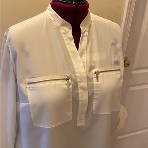 Michael Kors Cream Blouse